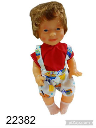 Imagen de BEBA CON CABELLO NATURAL TOMASITO 12.25